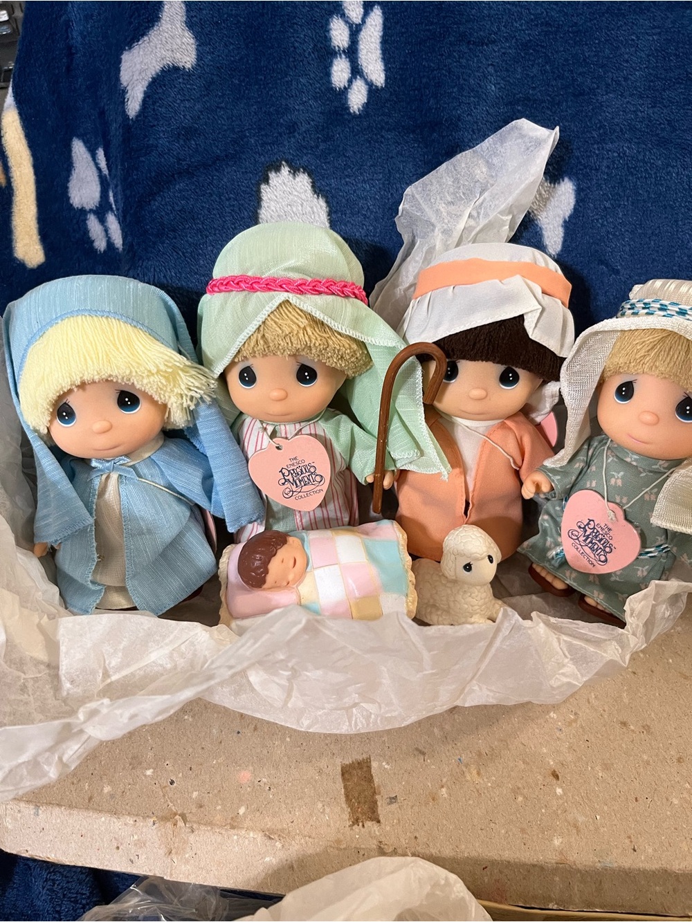 Precious Moments HI Babies Nativity Doll Set - Assorted Pastel Colors